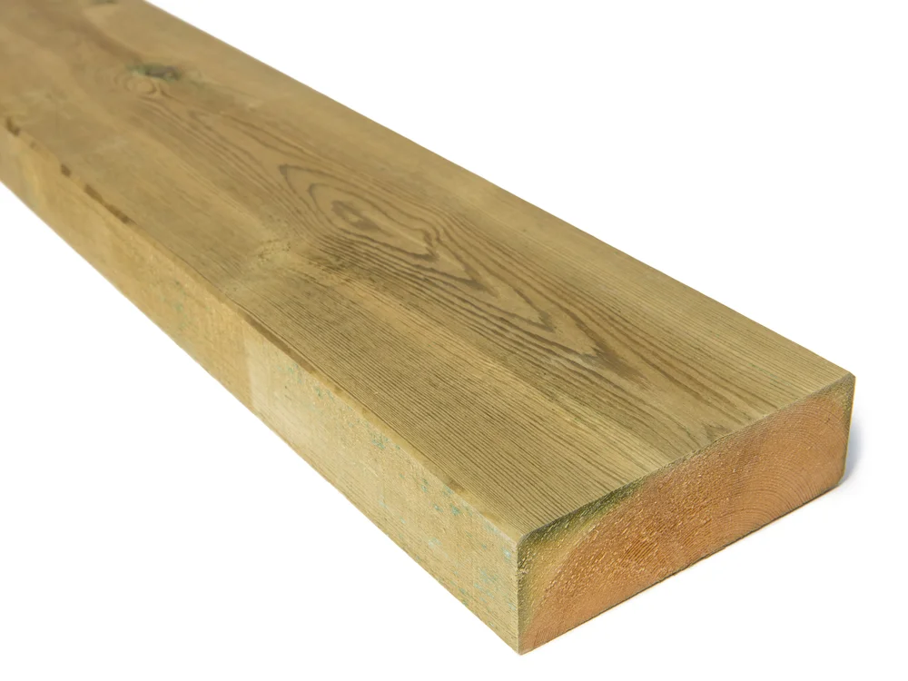 Konstruksjonsvirke C24 impregnert furu 48x98x4500 mm v:8242001