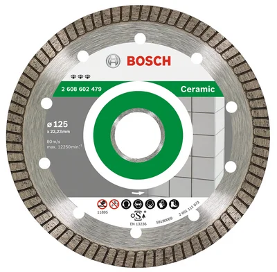 Diamantkappskive 125×22,2mm best cerami – Bosch v:6833788 Diamantkappskive 125×22,2mm best cerami – Bosch v:6833788