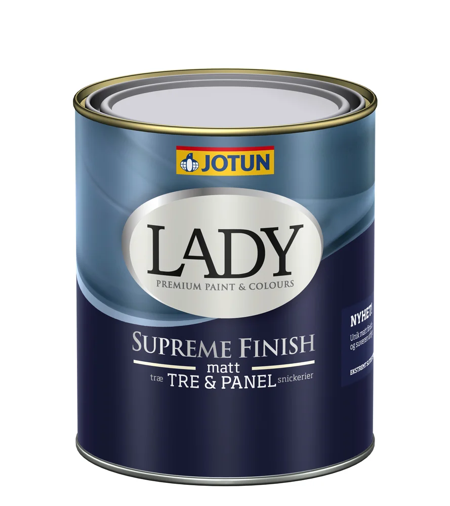 Jotun LADY Supreme Finish matt a-base 0,68 l – tre- og panelmaling v:9920069