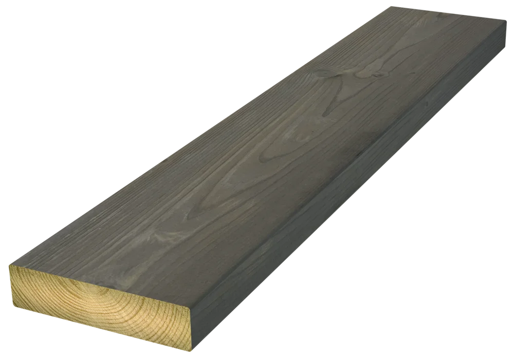 Terrassebord 28x120x3600 Furu Royalimpregnert Grå – Moelven v:9199143 Terrassebord 28x120x3600 Furu Royalimpregnert Grå – Moelven v:9199143