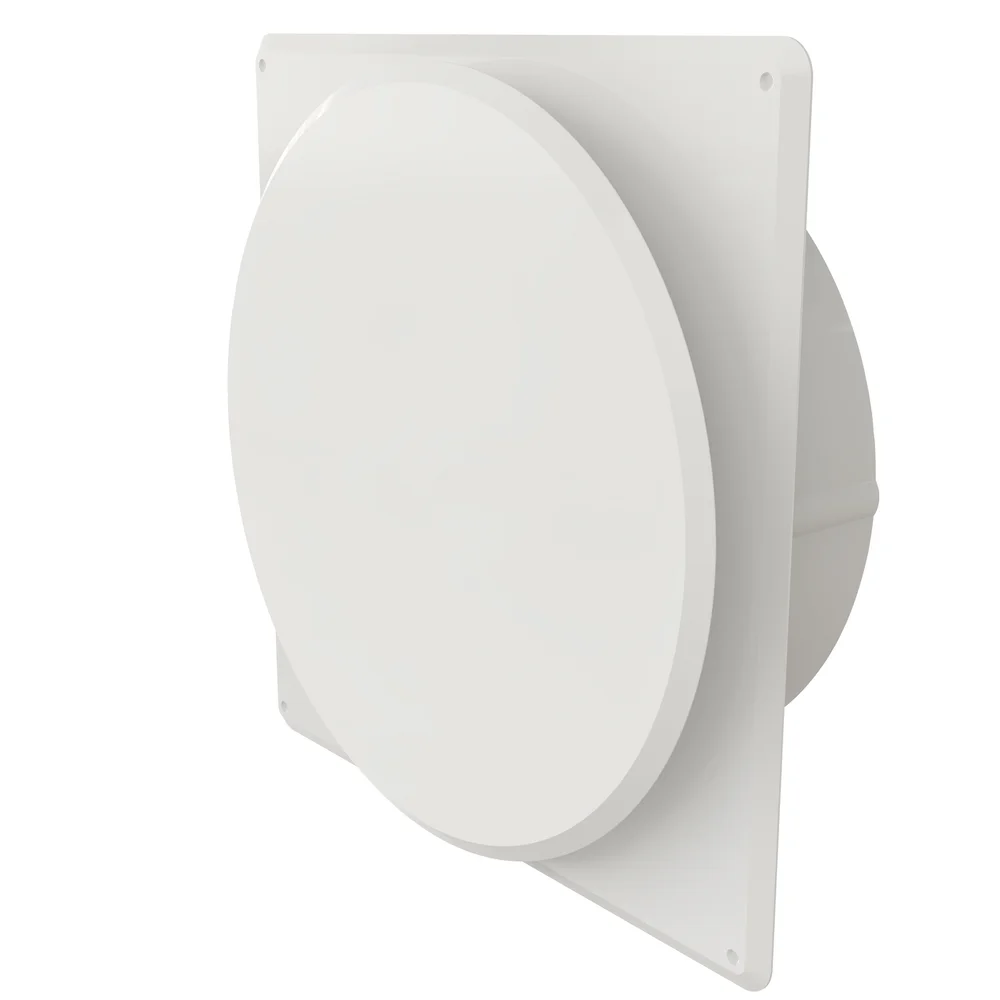 TALLERKENVENTIL 125MM 4-KT RAMME v:9920368