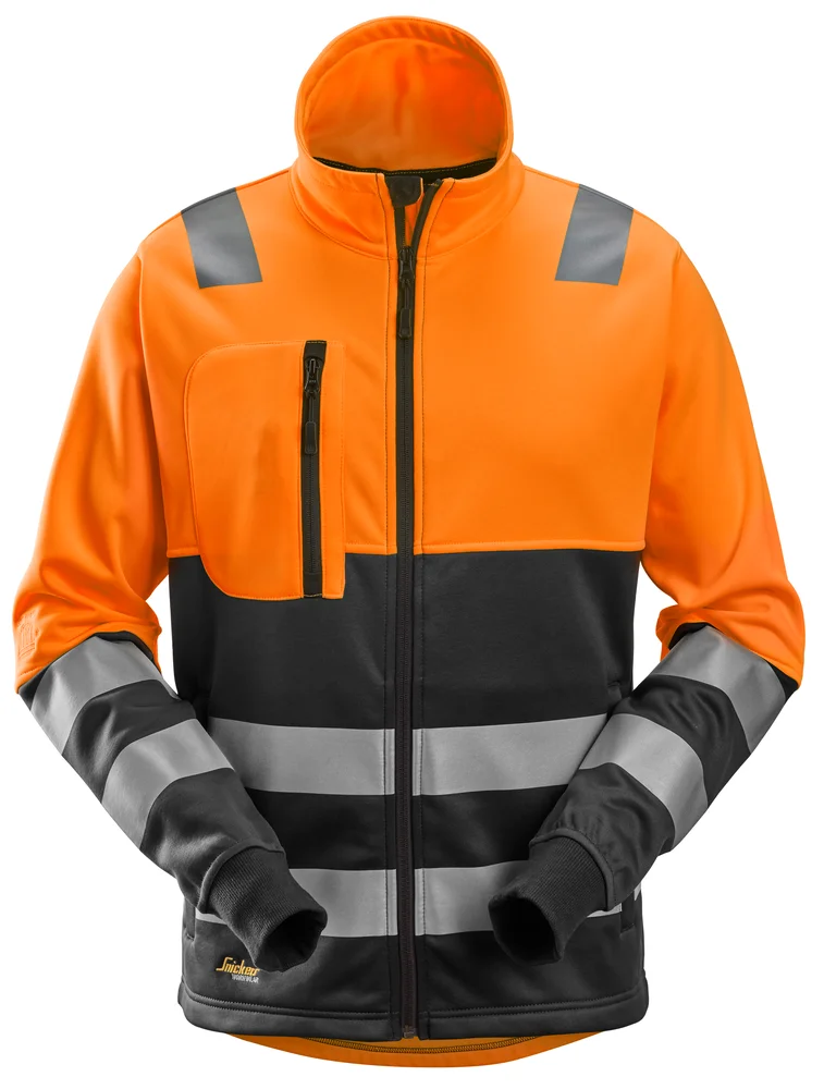 Fleecejakke 8035 oransje M v:5129895 Fleecejakke 8035 oransje M v:5129895