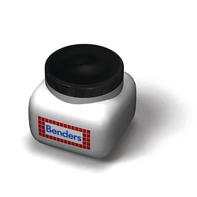 Flekkfarge Blank teglrød 0,5 liter – Benders v:7295437