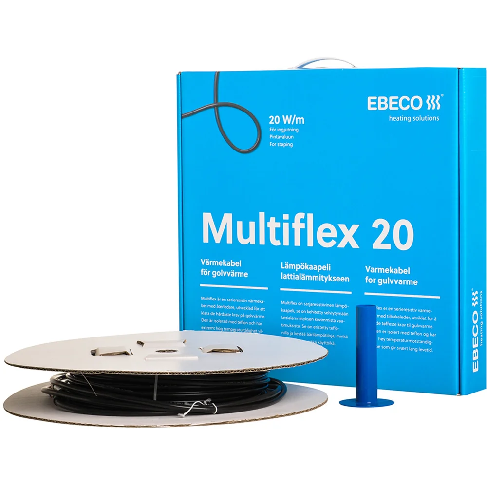 EBECO MULTIFLEX 20 VARMEKABEL 36 M 720 W v:4937568 EBECO MULTIFLEX 20 VARMEKABEL 36 M 720 W v:4937568