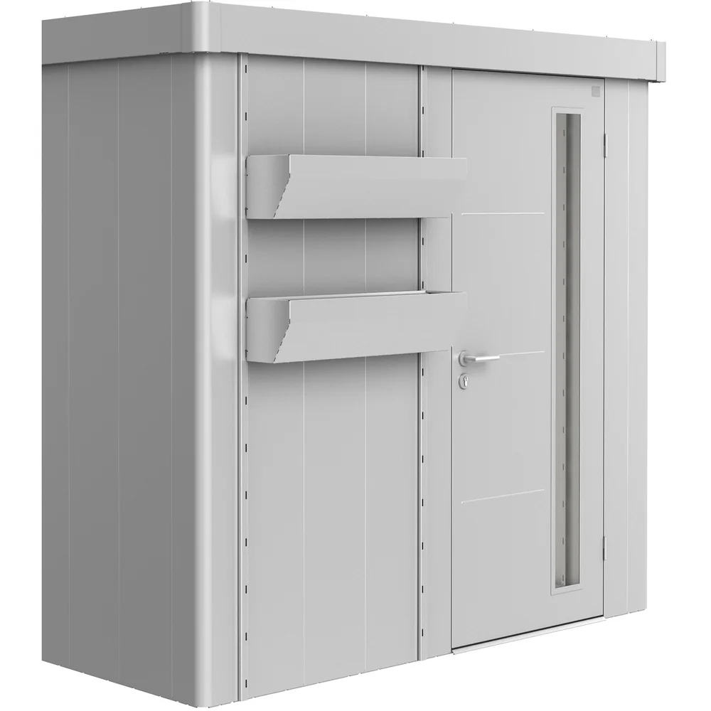 BIOHORT FLORABOARD FOR REDSKAPSBOD NEO, SØLV METALLIC v:8520534