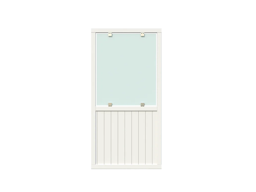 Levegg JANET2 90×180 cm med glass hvitmalt RAL 9016 v:2280182 Levegg JANET2 90×180 cm med glass hvitmalt RAL 9016 v:2280182