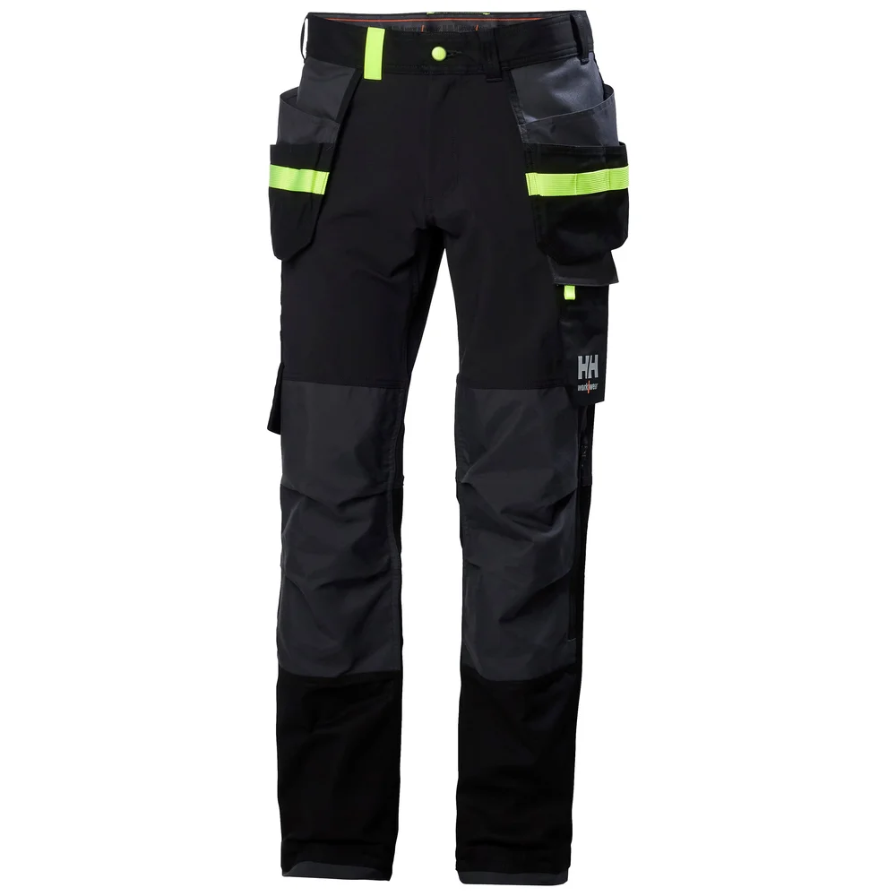 Helly Hansen Workwear Håndverksbukse Oxford 4X, svart/grå v:5747317