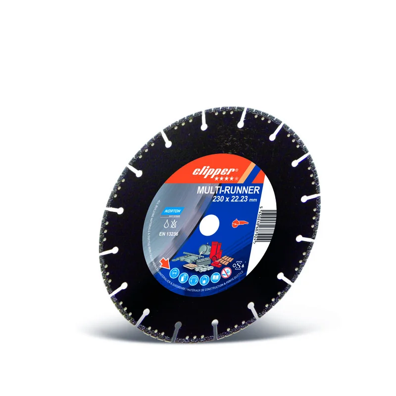 DIAMANTKAPPESKIVE 230X22.2 CMR CLIPPER MULTI RUNNER v:6268940 DIAMANTKAPPESKIVE 230X22.2 CMR CLIPPER MULTI RUNNER v:6268940