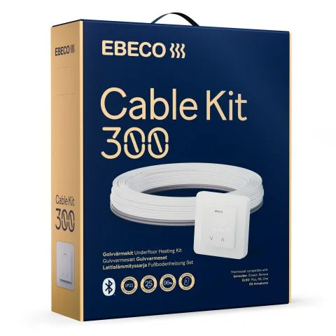 Cable Kit 300 Ebeco Gulvvarmesett 4097677 Cable Kit 300 Ebeco Gulvvarmesett 4097677