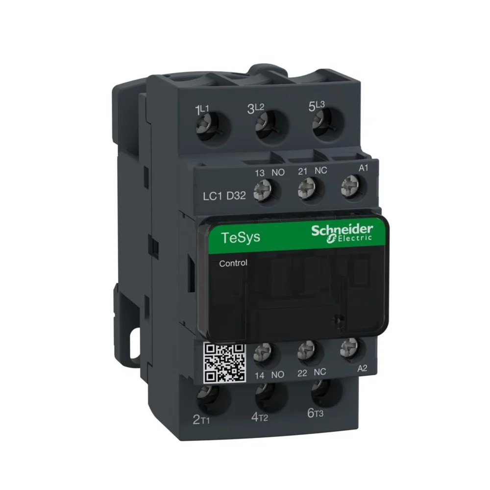 Schneider Electric Kontaktor, 9-38A LC1D, AC spole v:1306995