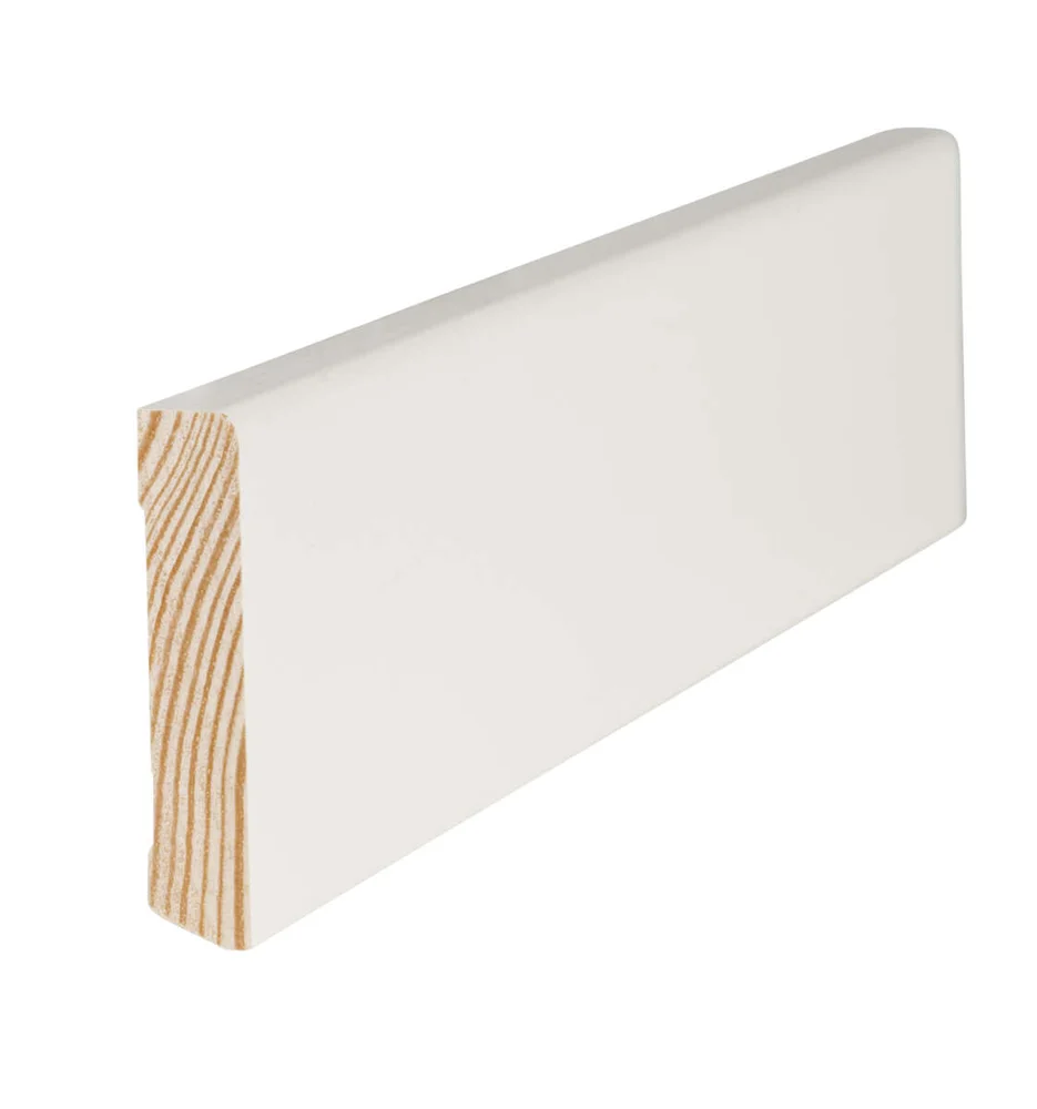 Combiwood 12x58x4400 gulvlist rund malt v:1714745 Combiwood 12x58x4400 gulvlist rund malt v:1714745