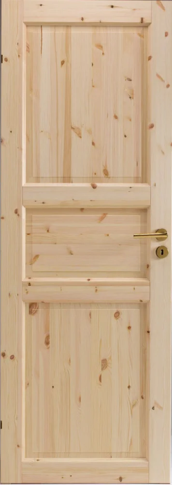 Swedoor innerdør ubehandlet furu 80×210 cm v:8035622