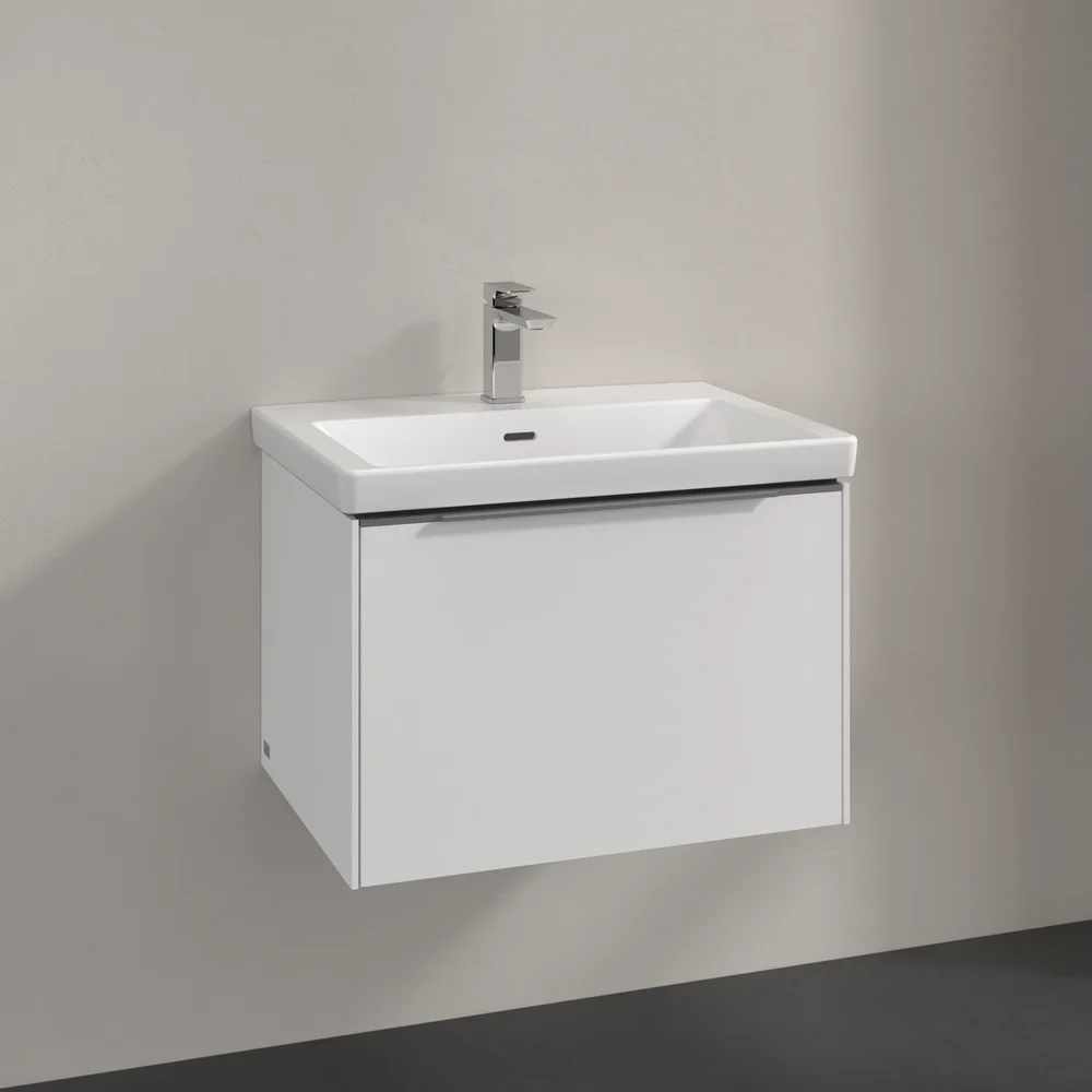 V&B SUBWAY 3.0 SERVANTSKAP 66X42 PURE WHITE HÅNDTAK I KROM v:2102649