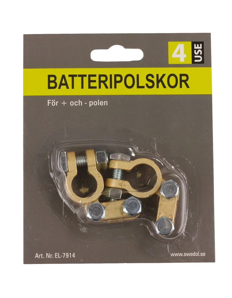 4-USE BATTERIPOLSKO 2-PAKK v:9367827