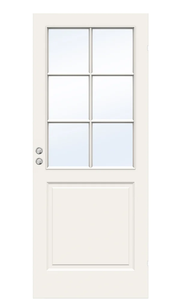 DØR SD STYLE SP6 8X21 HVIT v:6486060