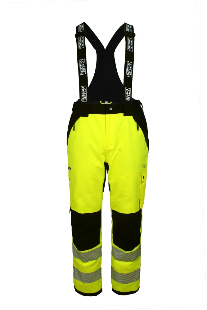Bukse 4-veis stretch foret gul S v:5312394