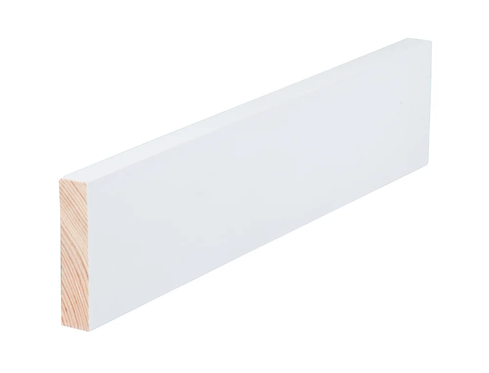 Glattkantlist furu hvit bomull S0502-Y 18x120x4400 mm v:3724258 Glattkantlist furu hvit bomull S0502-Y 18x120x4400 mm v:3724258
