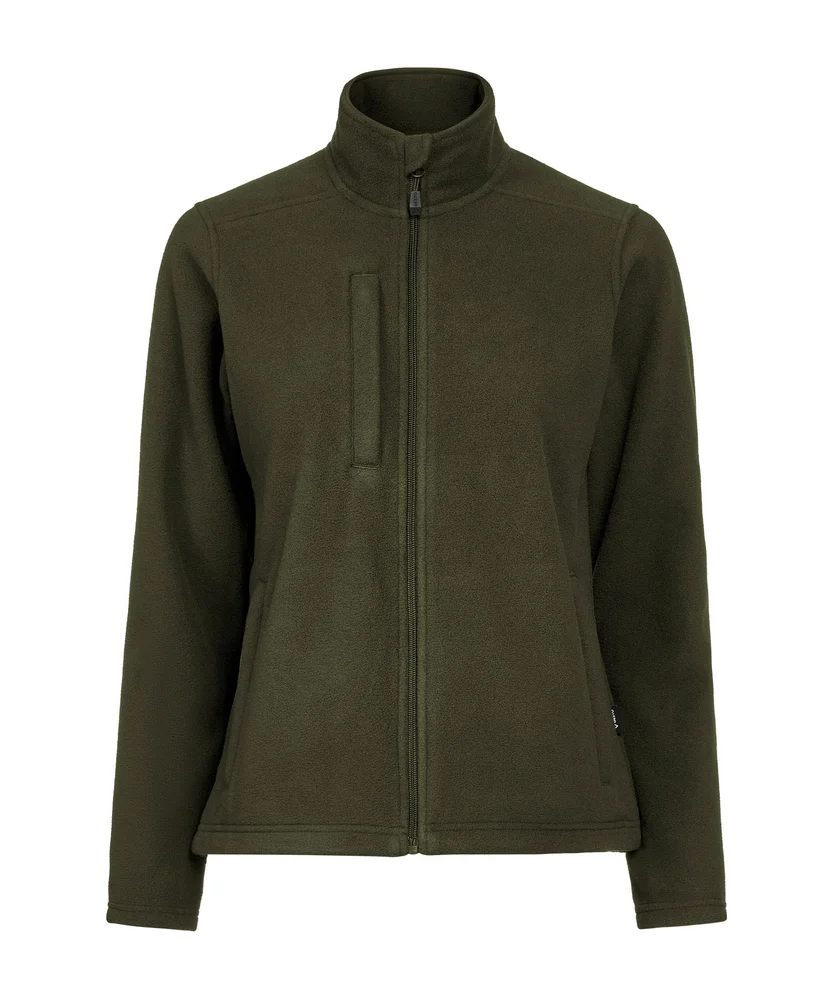 FLEECEJAKKE BASIC G1830 DAME GRØNN v:2820188 FLEECEJAKKE BASIC G1830 DAME GRØNN v:2820188