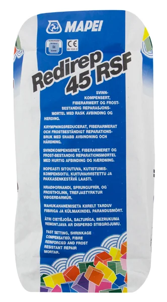 Mørtel reparasjon redirep 45 rsf 25 kg v:7535352 Mørtel reparasjon redirep 45 rsf 25 kg v:7535352