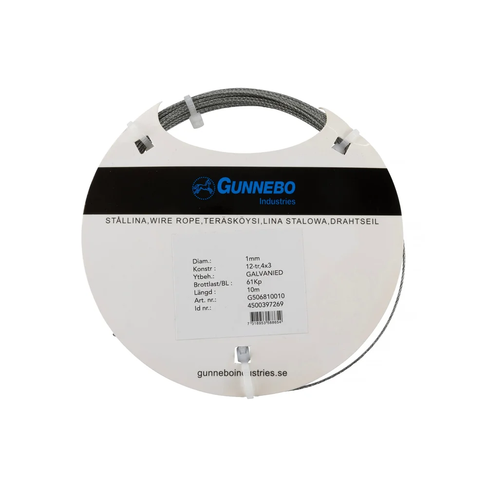 Gunnebo Ståltau 12-TR v:9211705