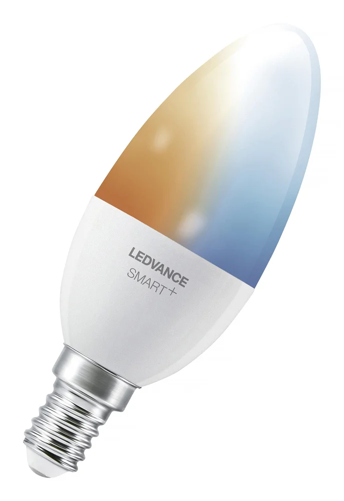 Ledvance LED-lampe, krone, smart BT, dimbar, E14, 4,9 W v:3007134