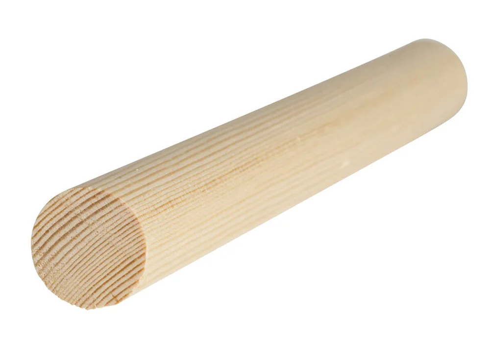 Combiwood 34×34 rundstokk ubehandlet v:4662551
