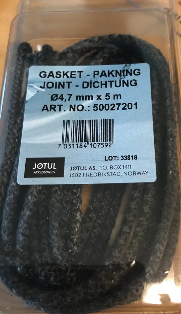 GLASSFIBERSNOR FLETTET MYK SORT Ø8,6MM, 5M v:2884783 GLASSFIBERSNOR FLETTET MYK SORT Ø8,6MM, 5M v:2884783