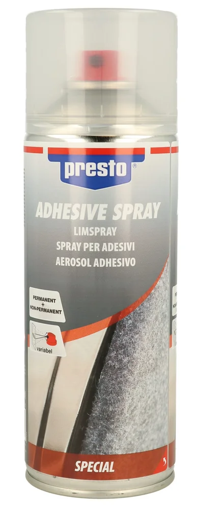 PRESTO PRESTO ADHESIVE SPRAY 400ML v:8062986 PRESTO PRESTO ADHESIVE SPRAY 400ML v:8062986