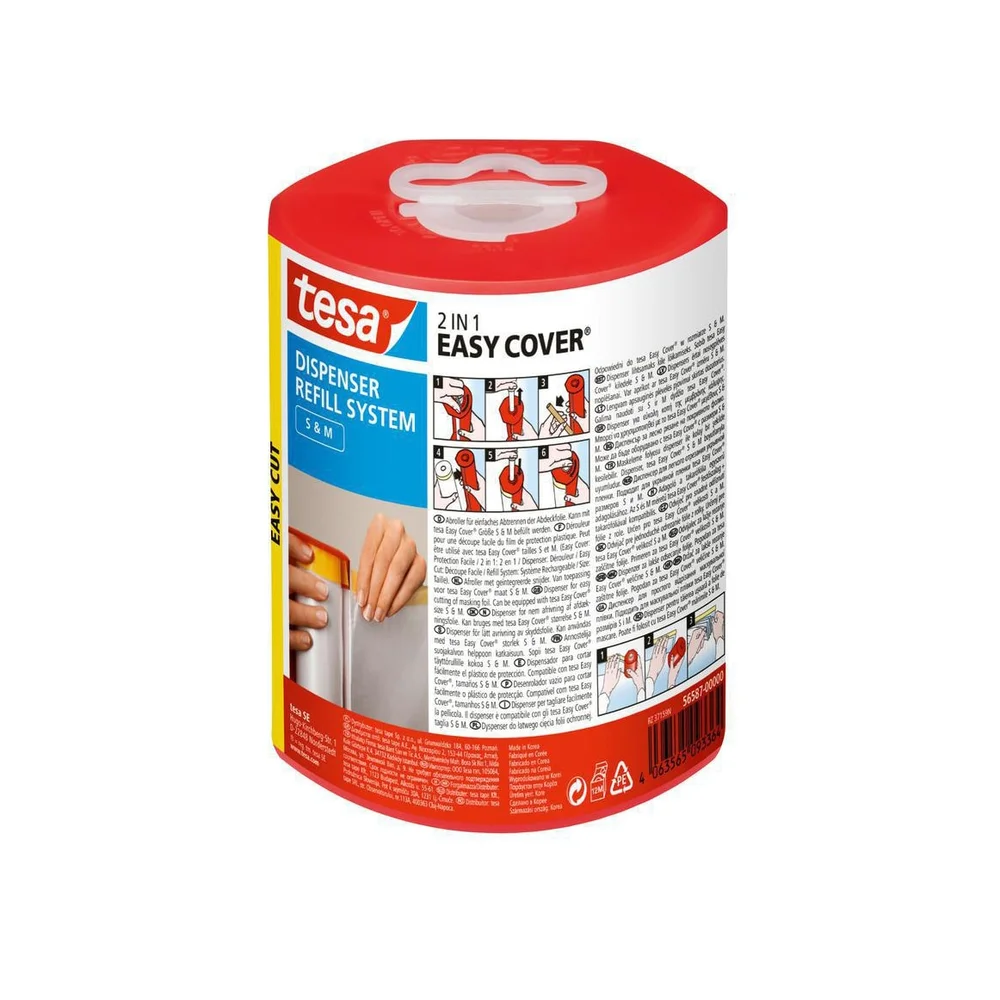 Tesa Dispenser Easy Cover, S/M v:9291288