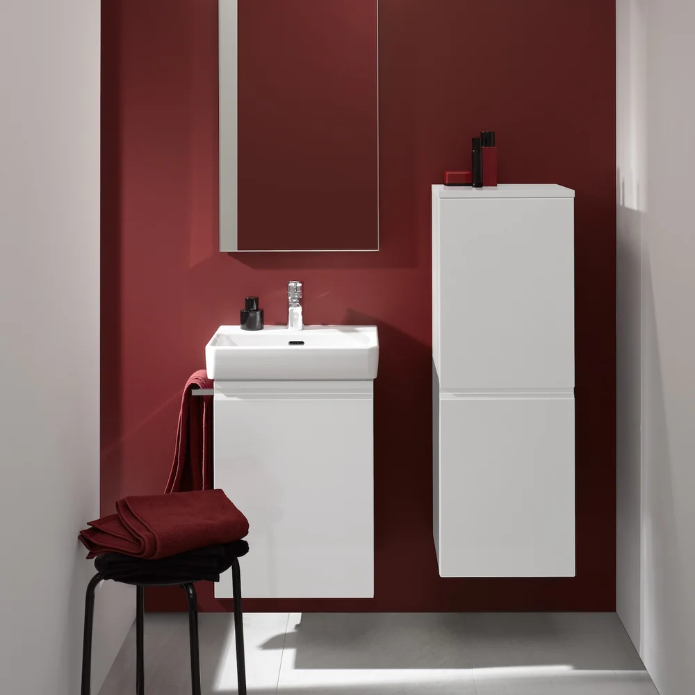 LAUFEN PRO SIDESKAP 100X35 CM VENSTRE HVIT MATT v:7354432