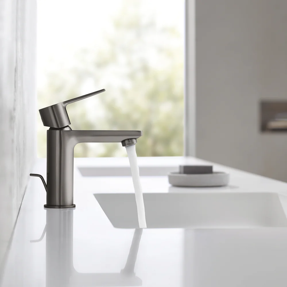 GROHE LINEARE XS SERVANTBATTERI M/OPPLØFT BØRSTET HARD GRAFITT v:6866906 GROHE LINEARE XS SERVANTBATTERI M/OPPLØFT BØRSTET HARD GRAFITT v:6866906