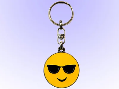 NØKKELANHENG EMOJI SOLBRILLER v:9556819