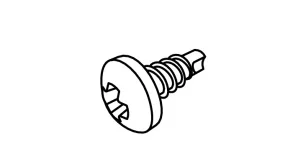 Montasjeskruer med ph2 spor 3,5 x 9,5 mm 2000 stk v:1248257 Montasjeskruer med ph2 spor 3,5 x 9,5 mm 2000 stk v:1248257