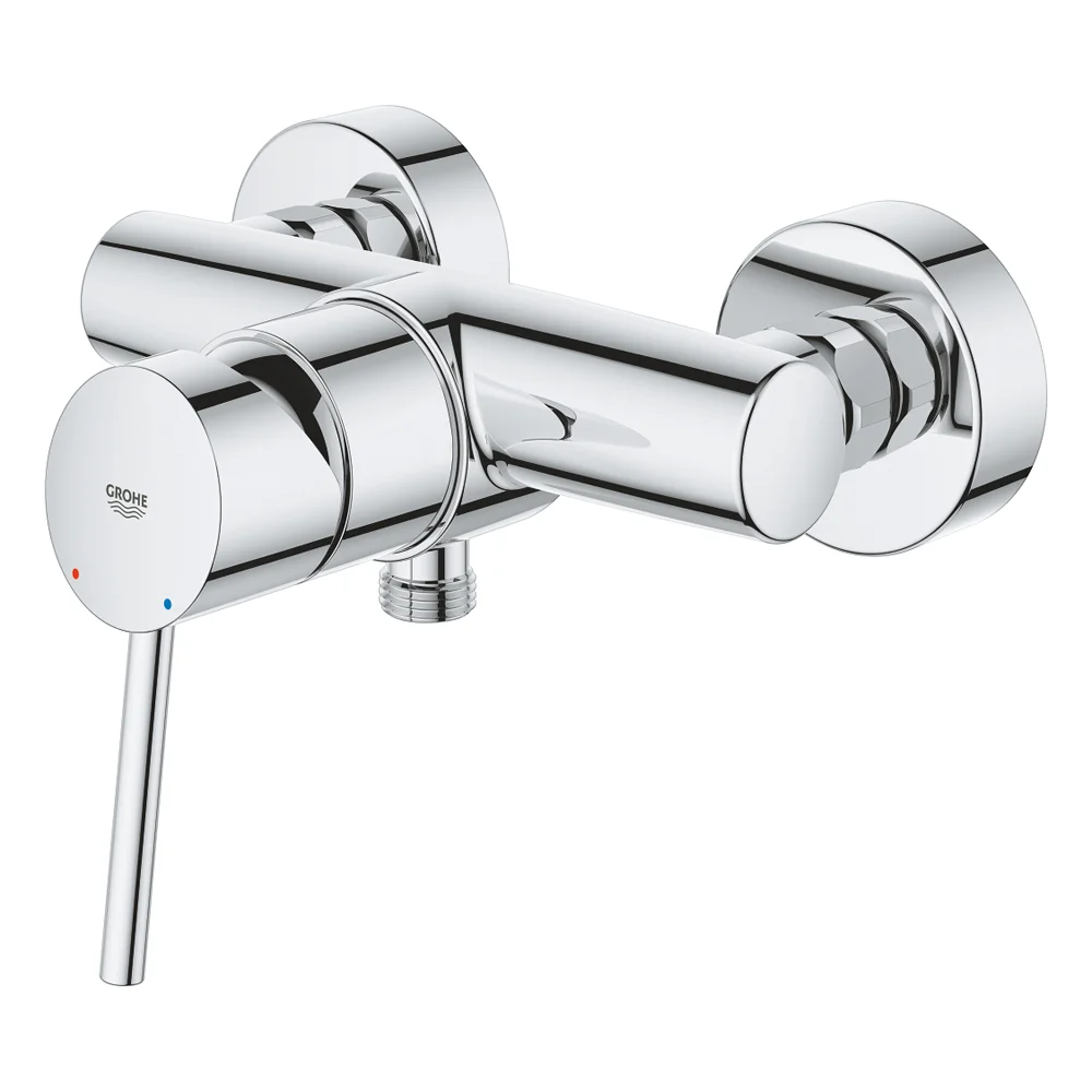 GROHE CLASSIC DUSJBATTERI ETTGREPS KROM v:6508442 GROHE CLASSIC DUSJBATTERI ETTGREPS KROM v:6508442