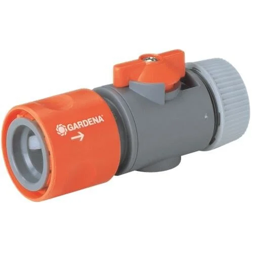 Gardena Hurtigkontakt med reguleringsventil, 1/2" v:6684423 Gardena Hurtigkontakt med reguleringsventil, 1/2" v:6684423