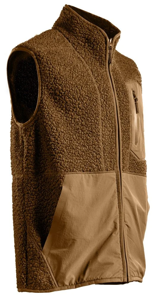 Fiberpelsvest 22465 brun 2XL v:6992060 Fiberpelsvest 22465 brun 2XL v:6992060