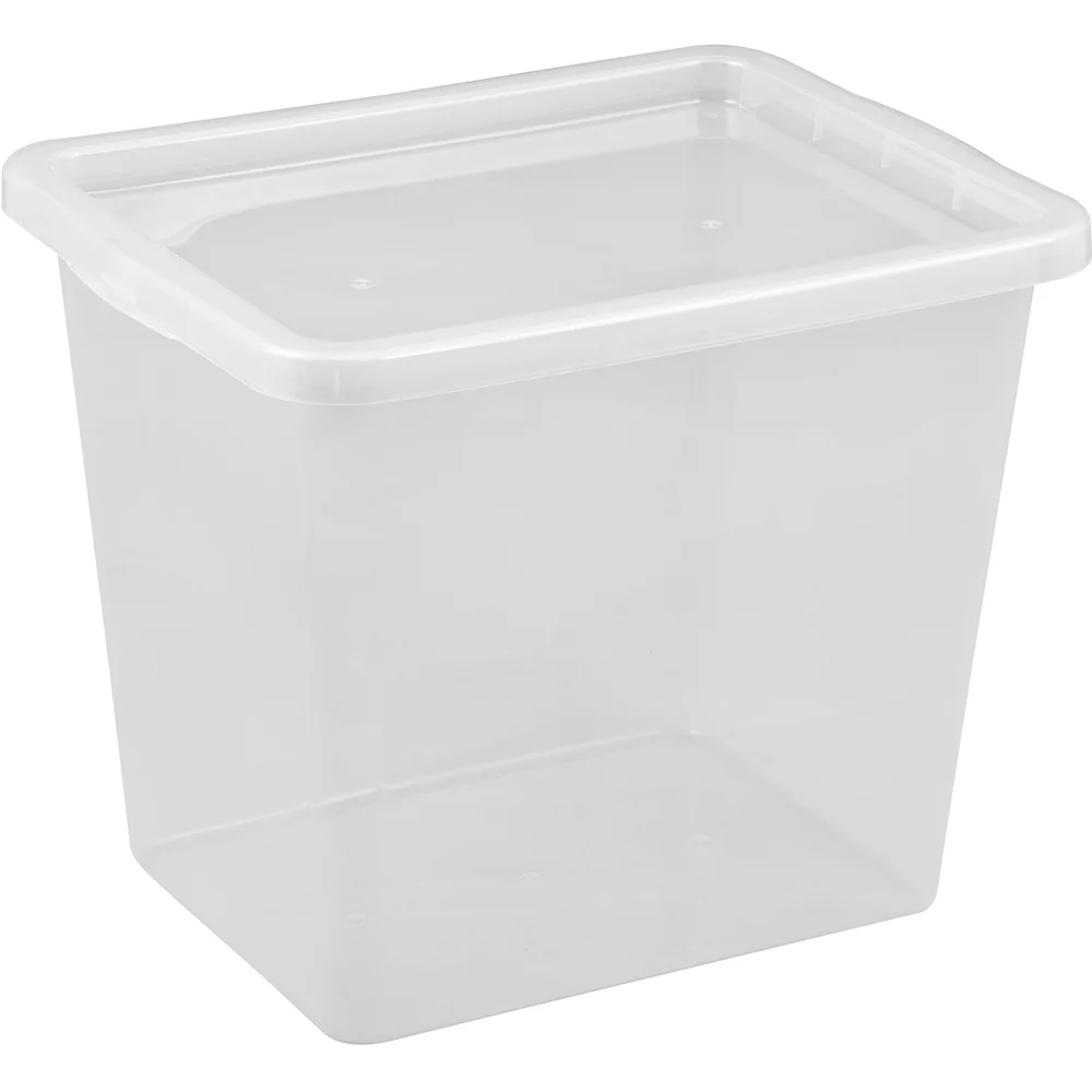 BASIC BOX 31L TRANSPARENT BOKS OG LOKK v:6641232