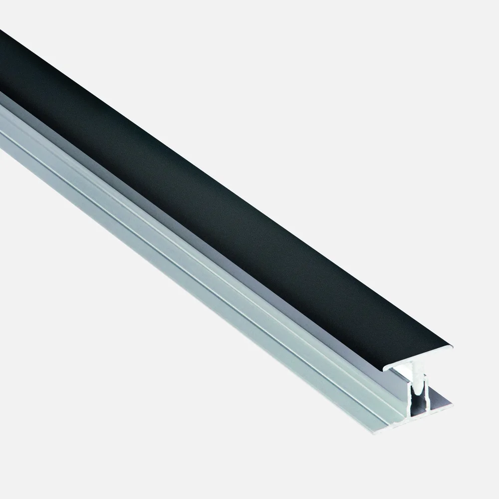 Skjøteprofil todelt 2400 mm sort v:5456056
