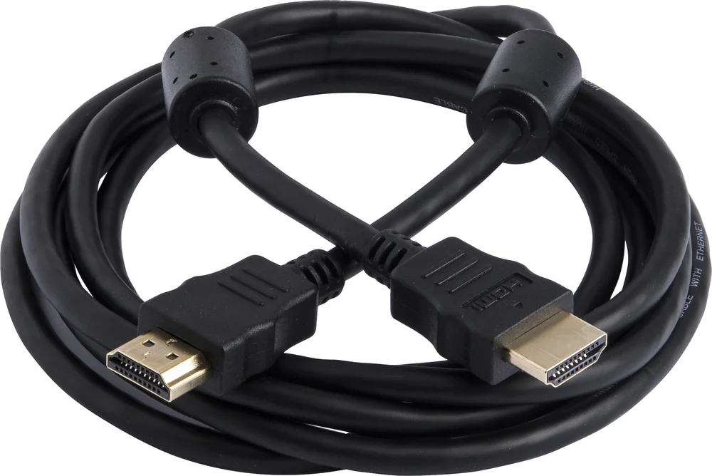 Gelia HDMI-kabel, HDMI-HDMI, 2 m, svart v:9042046 Gelia HDMI-kabel, HDMI-HDMI, 2 m, svart v:9042046