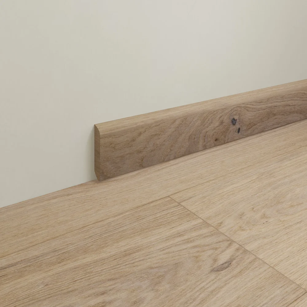 Fotlist eik mattlakkert finér 14x60x2250 mm hvit v:7229078 Fotlist eik mattlakkert finér 14x60x2250 mm hvit v:7229078
