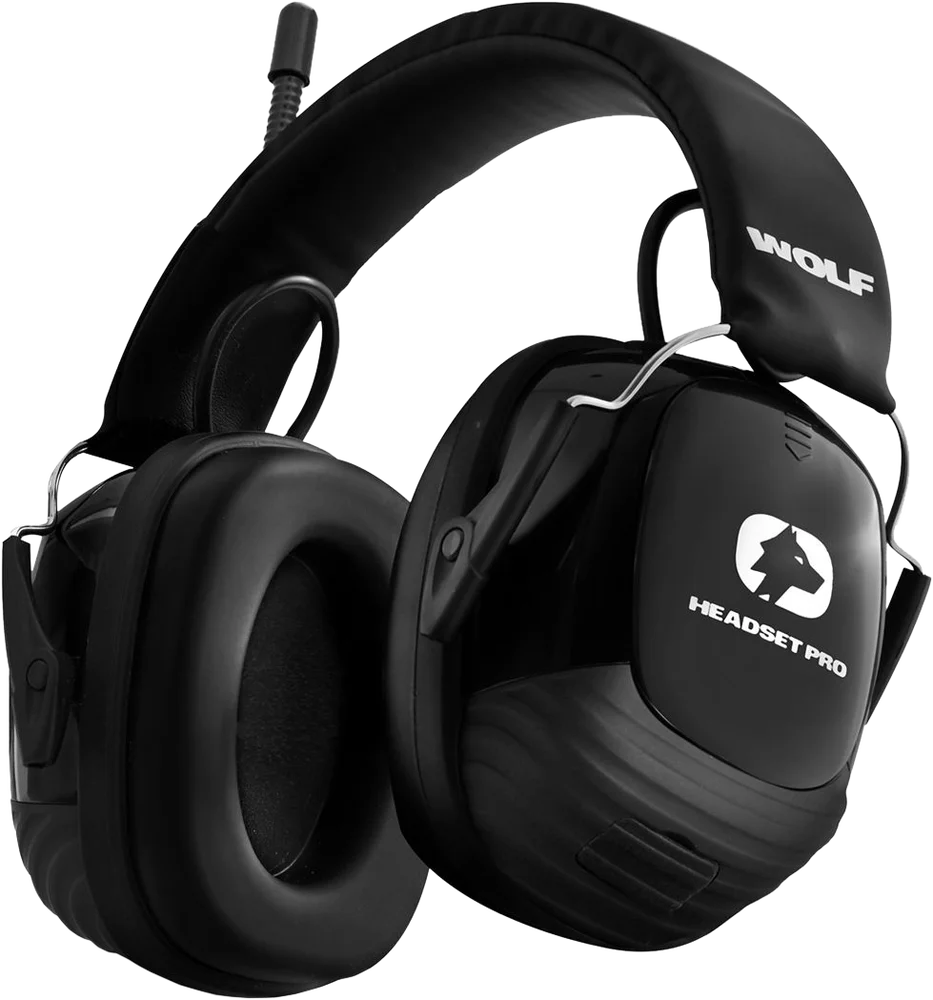 WOLF Headset Pro hørselsvern med Bluetooth, DAB+ og mikrofon v:4634549