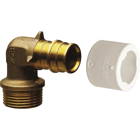 UPONOR Q&E VINKEL UTVENDIG GJENGE 3/4" X 18MM 5PK. v:6949752