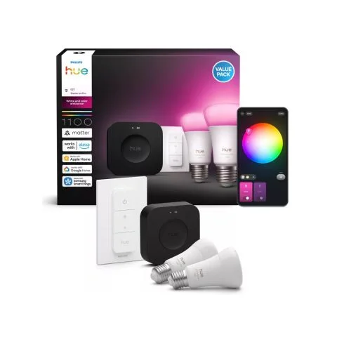 Huewca 929003853505 Philips Hue Startpakke 4081764 Huewca 929003853505 Philips Hue Startpakke 4081764