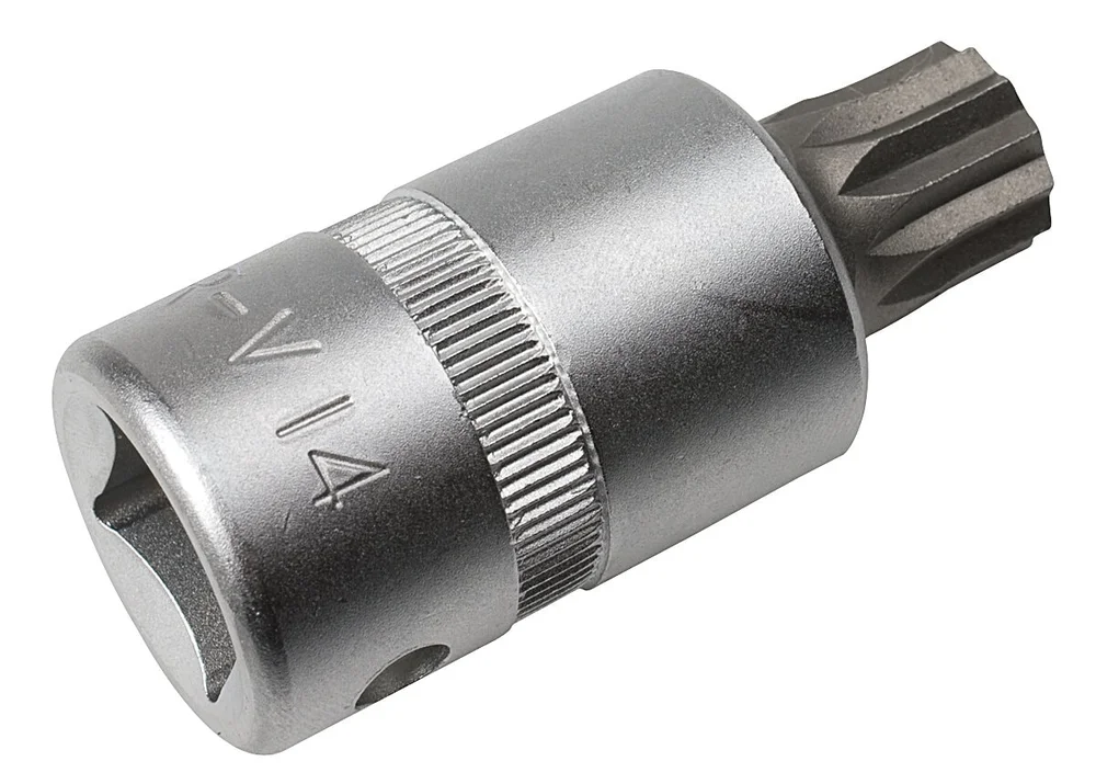 PELA Tolvkantet bitsokkel 1/2", M6, 55 mm v:9637871