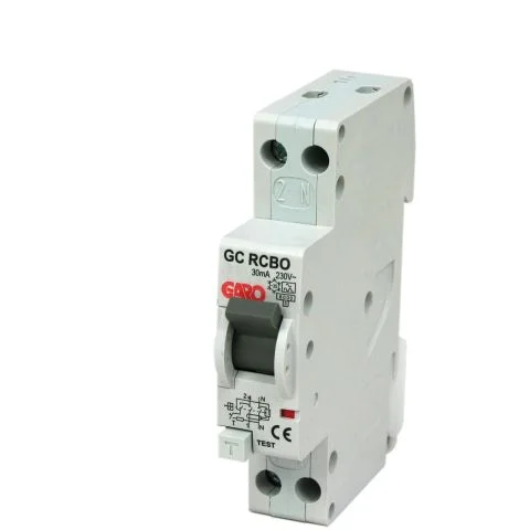 RCBO GC B6A 1+N Garo Jordfeilautomat 3029055