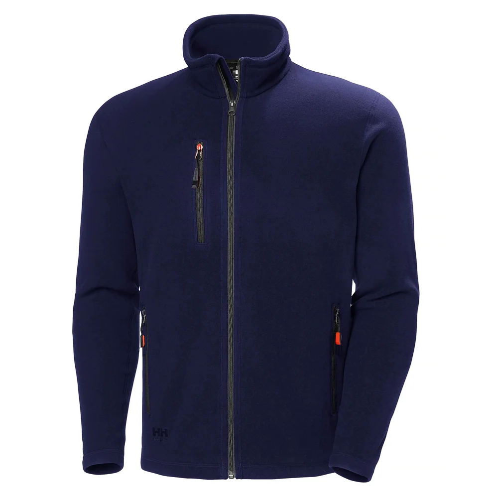 Helly Hansen Workwear Fleecejakke Oxford marineblå, strl L v:1412667 Helly Hansen Workwear Fleecejakke Oxford marineblå, strl L v:1412667