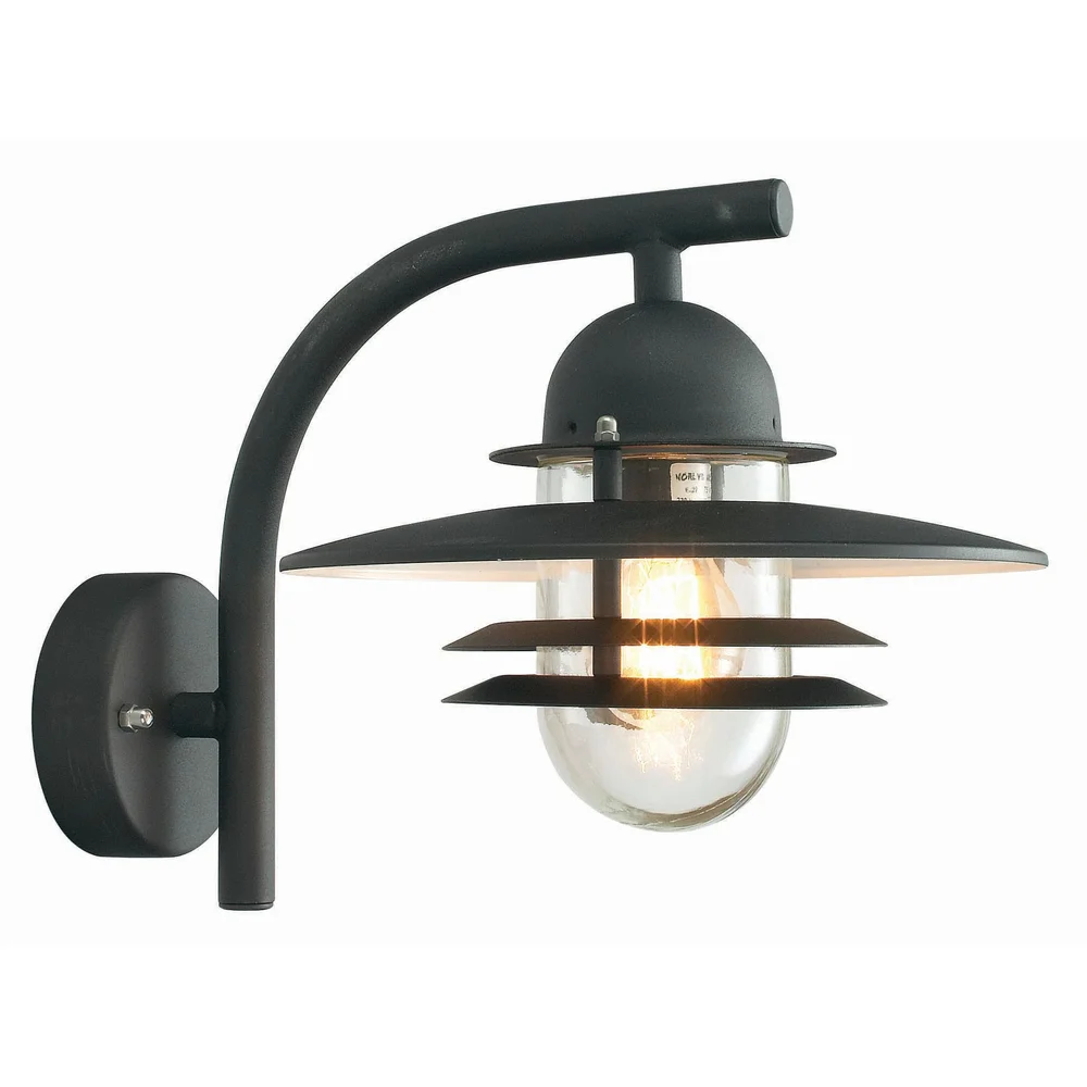 Norlys Vegglampe Oslo, 240B, svart v:2242647
