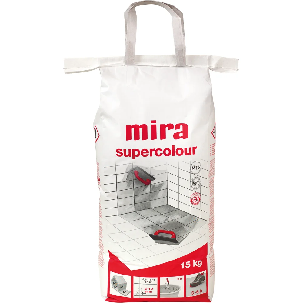 MIRA SUPERCOLOUR 121 MØRK GRÅ 15 KG v:7939071 MIRA SUPERCOLOUR 121 MØRK GRÅ 15 KG v:7939071