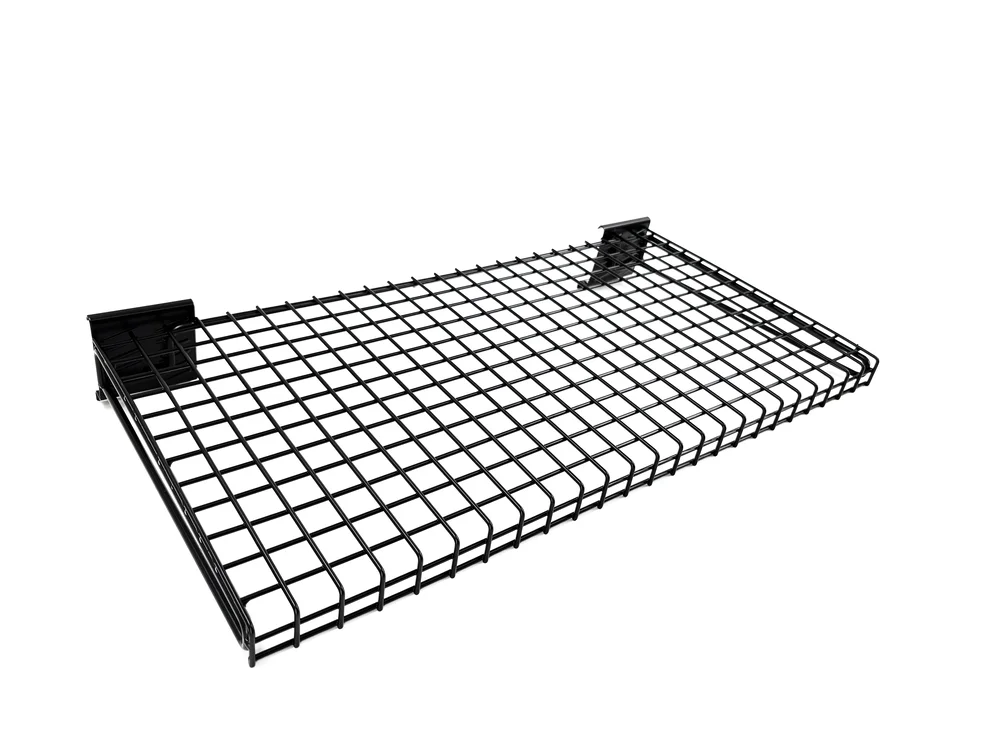 Hylle i stål til veggskinne 60x30 cm v:6886824