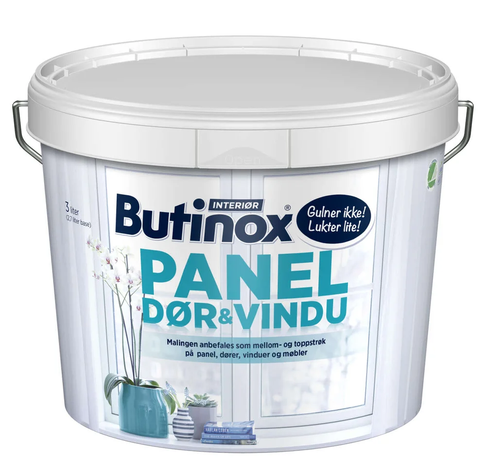 Butinox Interiør Panel Dør&Vindu 40/halvblank maling v:8716004 Butinox Interiør Panel Dør&Vindu 40/halvblank maling v:8716004